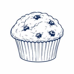 Blueberry Crumble Muffins